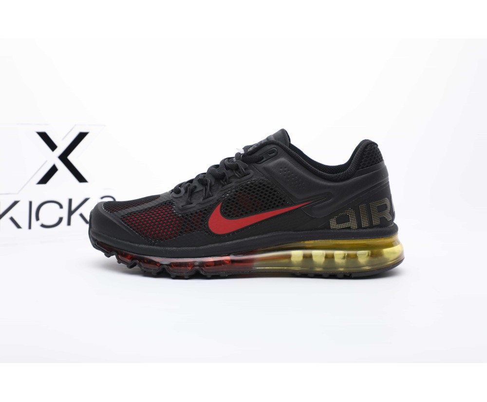 Nike Air Max 2013 Black Laser Orange University Red