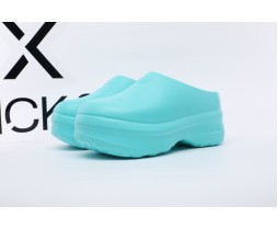 adidas adiFOM Stan Smith Mule Flash Aqua