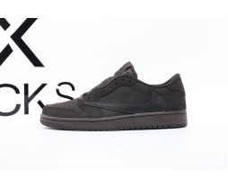 Jordan 1 Retro Low OG SP Travis Scott Velvet Brown