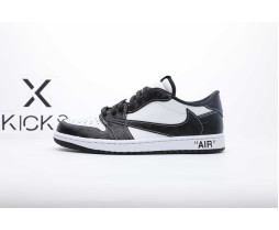 Air Jordan 1 Low TS OW LV Panda