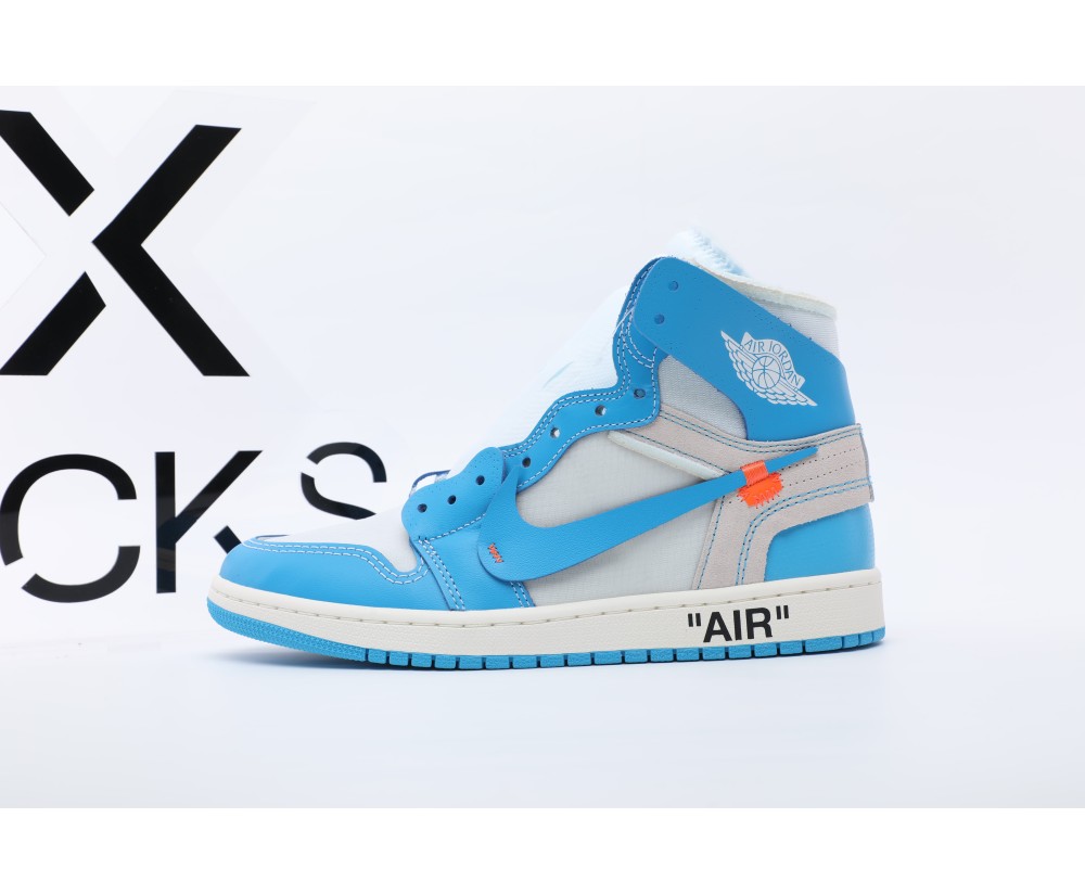 Jordan 1 Retro High Off-White University Blue