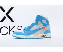 Jordan 1 Retro High Off-White University Blue