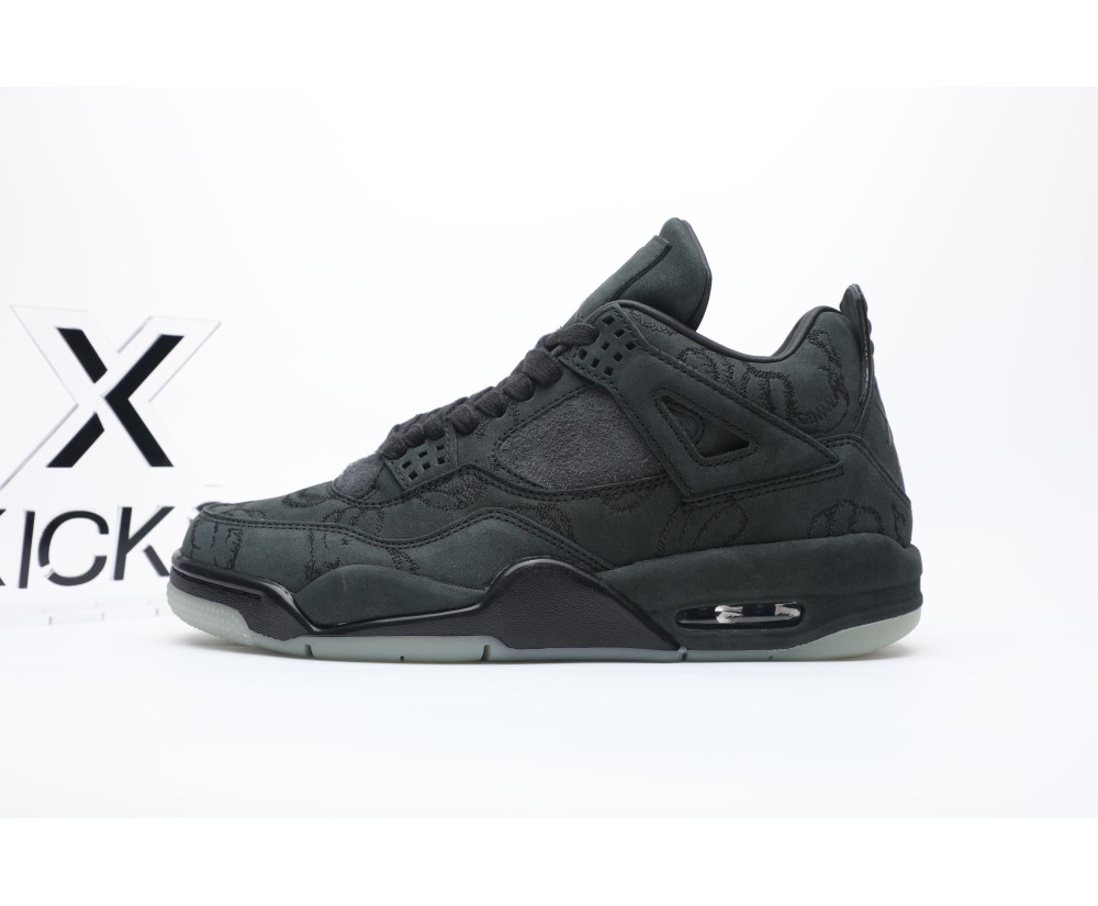 Jordan 4 Retro Kaws Black