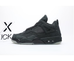 Jordan 4 Retro Kaws Black