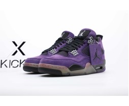 Jordan 4 Retro Travis Scott Purple (Friends and Family)