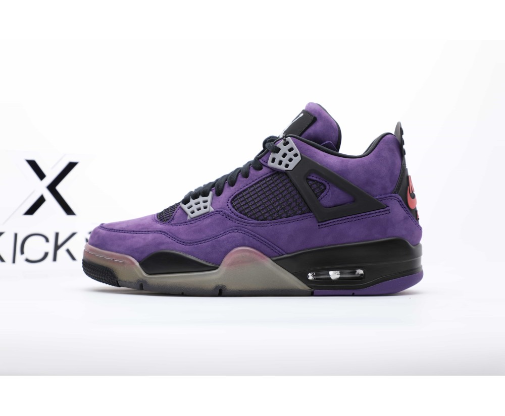 Jordan 4 Retro Travis Scott Purple (Friends and Family)