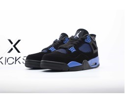 Air Jordan 4 Retro Black Military Blue