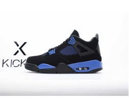 Air Jordan 4 Retro Black Military Blue