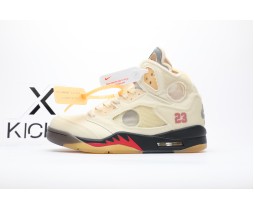 Jordan 5 Retro Off-White Sail