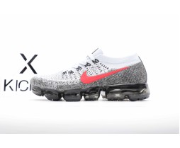 Nike Air VaporMax Platinum Red Black