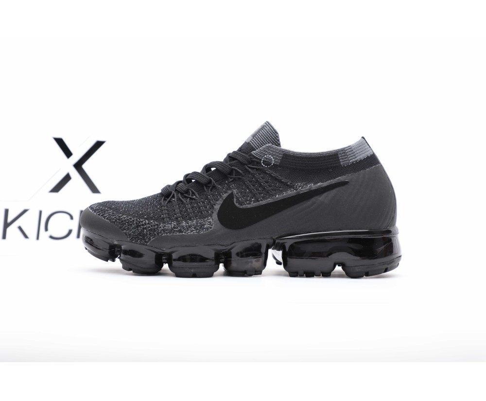 Nike Air VaporMax Flyknit Black Dark Grey