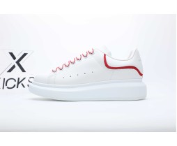 Alexander McQueen Oversized White Red Stripe