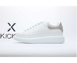 Alexander McQueen Oversized White Croc 