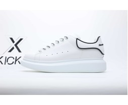 Alexander McQueen Oversized White Black Trim