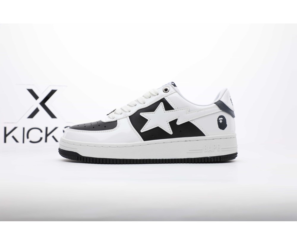 A Bathing Ape Bape Sta Low #6 Black