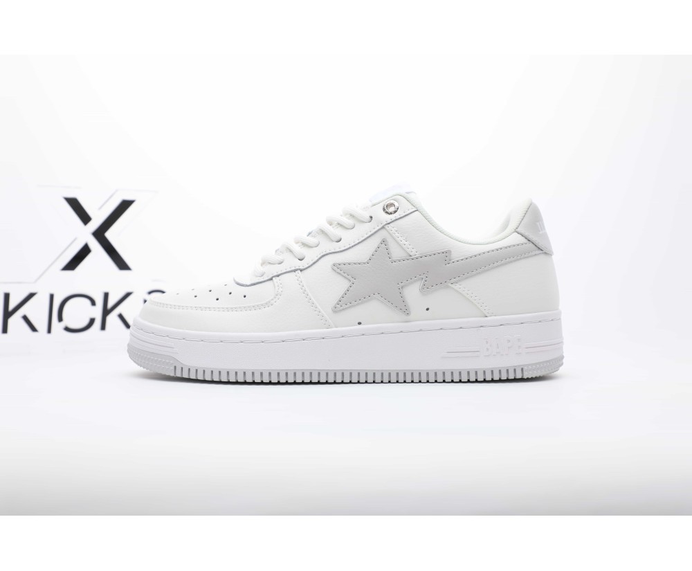 JJJJOUND X A BATHING APE STA White gray
