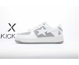 A Bathing Ape Bape Sta Gray White