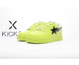 A Bathing Ape Bape Sta #2 Yellow Patent