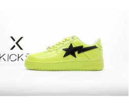 A Bathing Ape Bape Sta #2 Yellow Patent