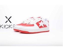 A Bathing Ape Bape Sta Low #6 Red