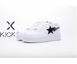 A Bathing Ape Bape Sta #2 White Patent