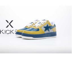 A Bathing Ape Bape Sta Nostalgic Blue Yellow
