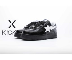 A Bathing Ape Bape Sta #2 Black Patent