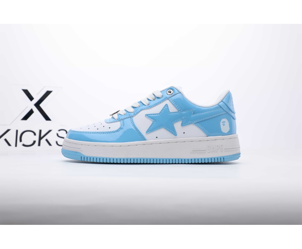 A Bathing APE STA Patent Blue White
