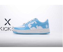 A Bathing APE STA Patent Blue White
