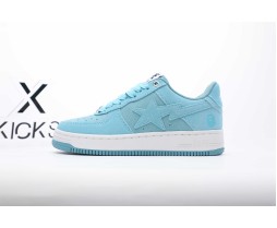 A Bathing Ape Bape Sta Blue Suede