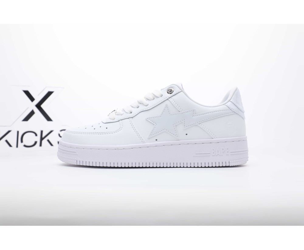 A Bathing Ape Bape Sta Triple White