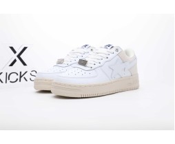 A Bathing Ape Bape Sta Low Cream White
