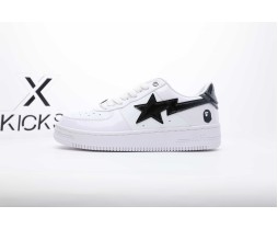 A Bathing Ape Bape Sta #2 White Patent