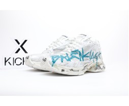 Balenciaga Runner Graffiti White Blue