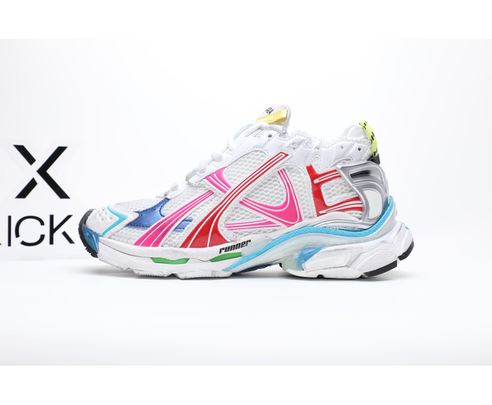 Balenciaga Runner White Multicolor
