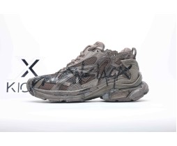 Balenciaga Runner Graffiti Dark Taupe Black