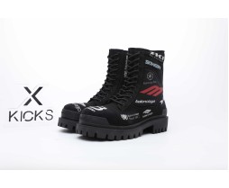 Balenciaga Combat Strike Canvas Black