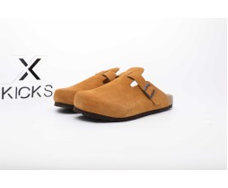 Birkenstock Boston Soft Footbed Oiled Leather Maroon