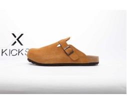 Birkenstock Boston Soft Footbed Oiled Leather Maroon