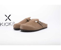 Birkenstock Boston Soft Footbed Oiled Leather Coffee Color