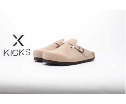 Birkenstock Boston Soft Footbed Oiled Leather Sand