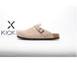 Birkenstock Boston Soft Footbed Oiled Leather Sand