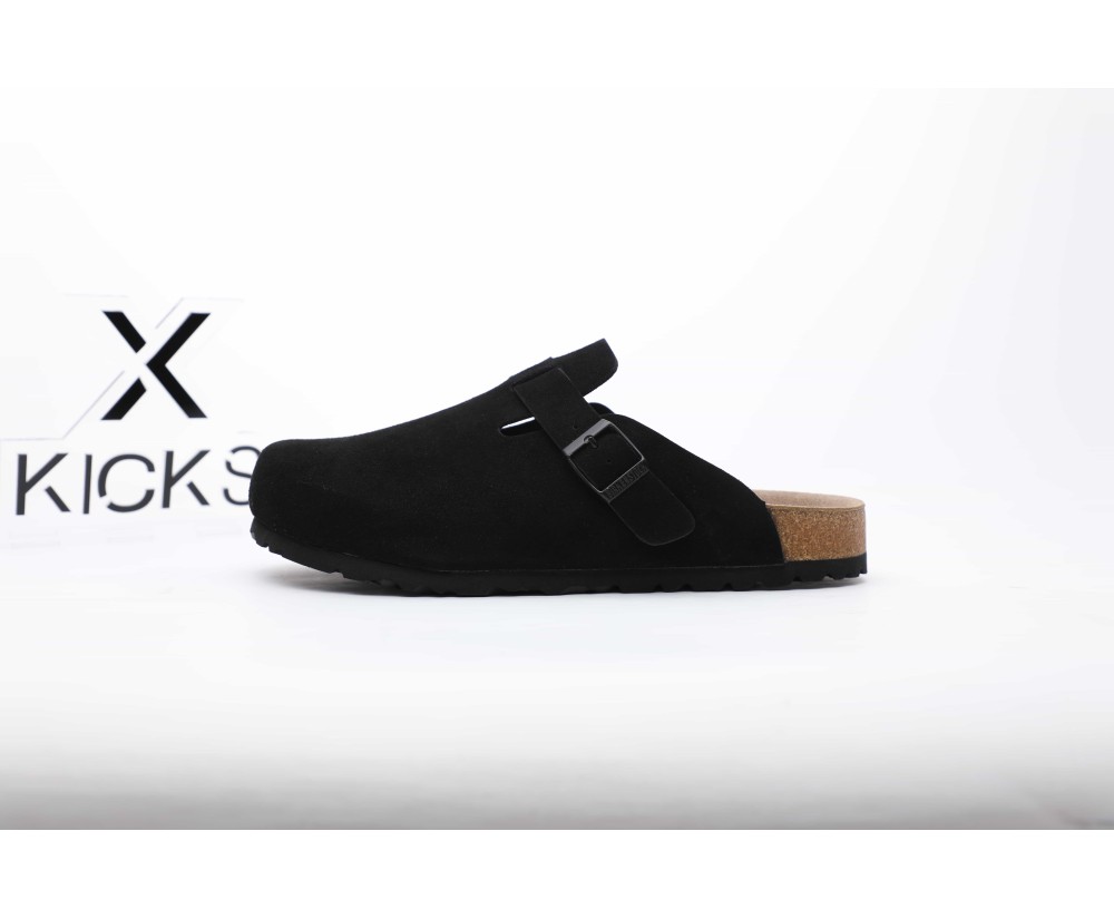 Birkenstock Boston Soft Footbed Oiled Leather Black