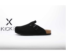 Birkenstock Boston Soft Footbed Oiled Leather Black