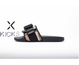 Burberry Cameron Clip Sandal Beige Black
