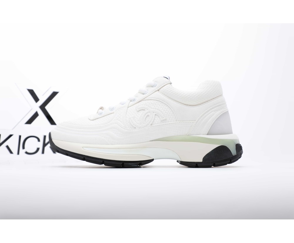 Chanel Sneakers CC Runner White