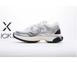 Chanel Sneakers CC Runner Sliver