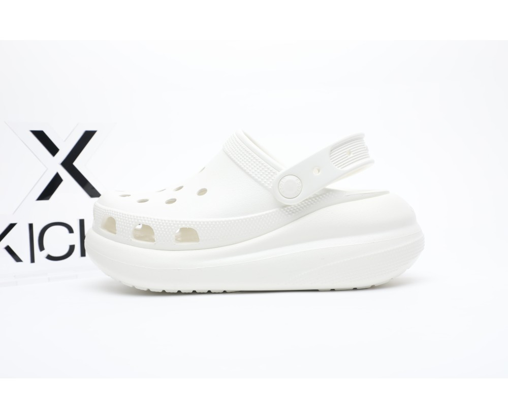 Crocs Classic Crush Clog White
