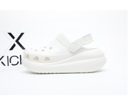 Crocs Classic Crush Clog White