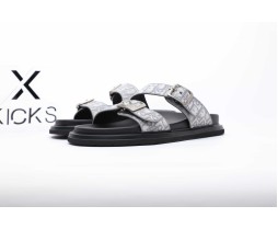 Dior Aqua Sandal Beige White Dior Oblique Jacquard